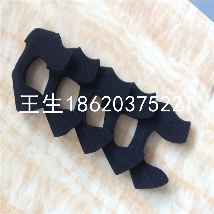 東莞駿泰手推挖孔海綿內襯/一次成型加黑海綿內托