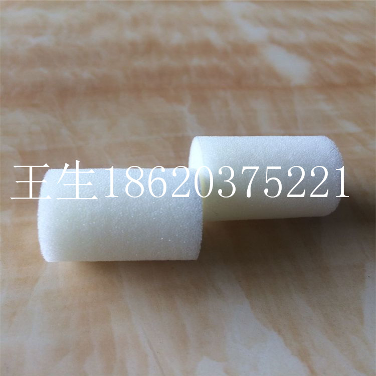 70度高密度海綿柱/管道清潔海綿柱一體成型