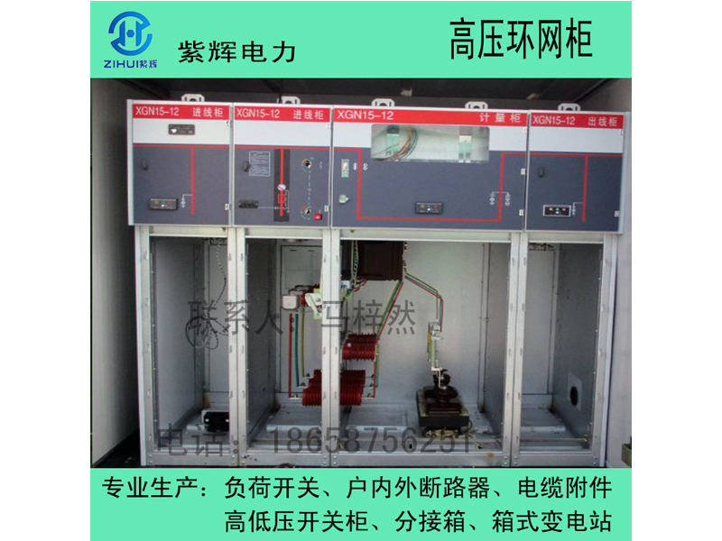 紫輝供應(yīng)DFW-12電纜分接箱 10KV戶外高壓電纜分支箱 一進(jìn)二出分支箱