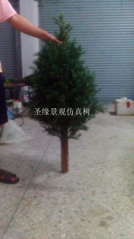 廠家直銷仿真松柏樹景觀 批發小型迷你假松柏樹 生產人造松柏樹含果實