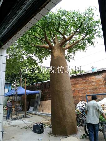 仿真面包樹制作批發廠家 室內外仿真面包樹葉價格 大型假椰樹仿真植物