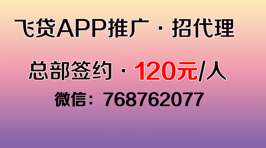 飛貸推廣多少錢呀？ 飛貸推廣代理原始圖片3