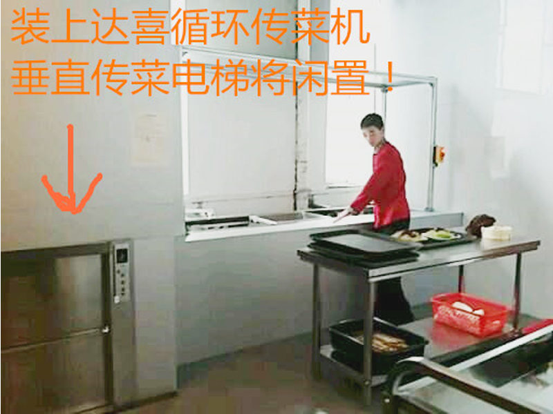 銷售連續(xù)式傳菜機(jī)_信譽(yù)好的循環(huán)傳菜機(jī)供應(yīng)商當(dāng)屬達(dá)喜機(jī)電