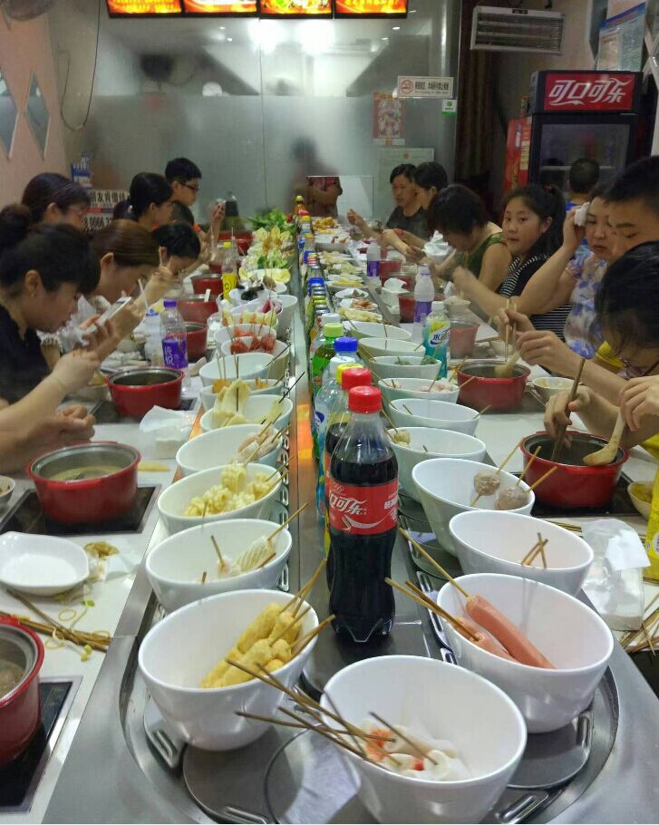 臨汾自助旋轉小火鍋輸送帶設備 臨汾回轉火鍋設備