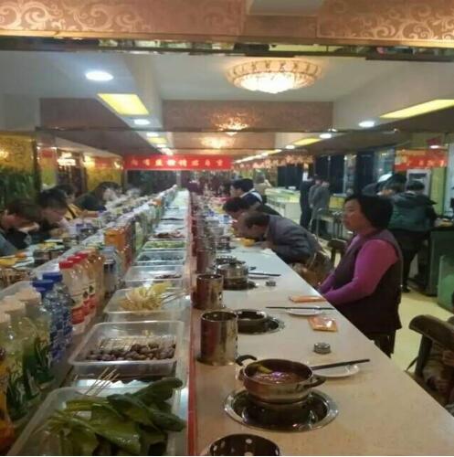 回轉自助火鍋傳送帶設備專賣 自助回轉火鍋設備熱銷原始圖片3