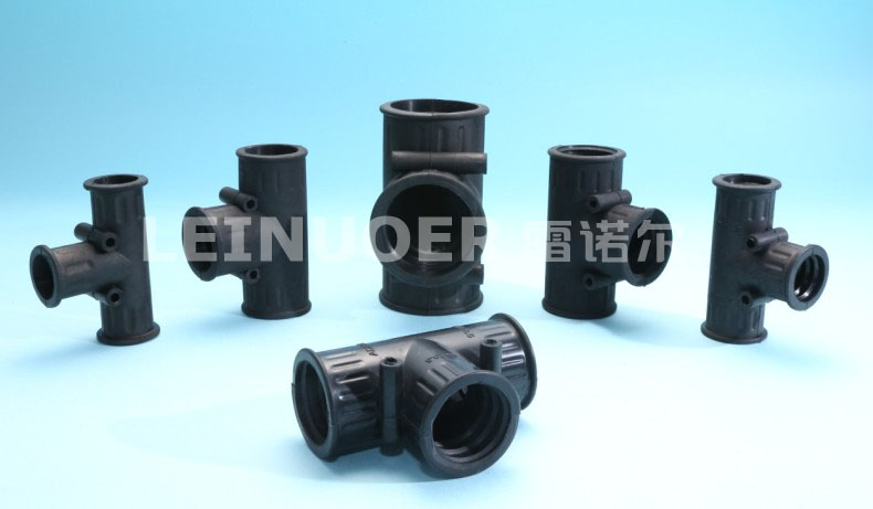 T型尼龍軟管三通，T型波紋管三通，T型塑料管接頭