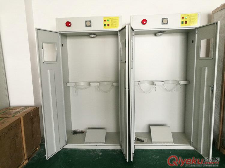 實驗室危險氣體檢測柜佰利工業(yè)BL-QPG002-2雙瓶帶bjq氣瓶柜
