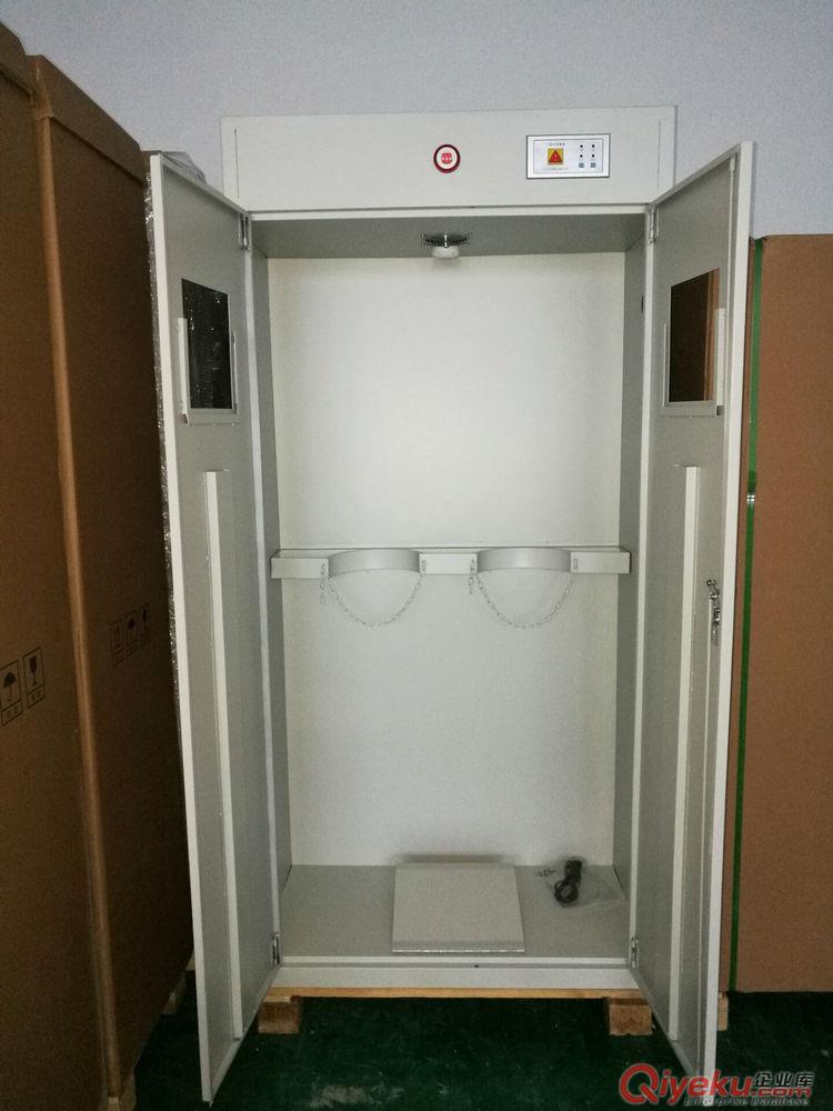 實驗室危險氣體檢測柜佰利工業(yè)BL-QPG002-2雙瓶帶bjq氣瓶柜