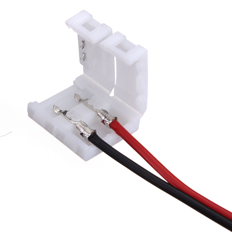 4way 5pin RGBW solderless connector 10/12mm PCB led strip connector for led flexible strip