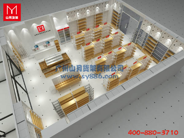服裝店貨架、KM服裝貨架高清圖、卡門男裝貨架形象設計