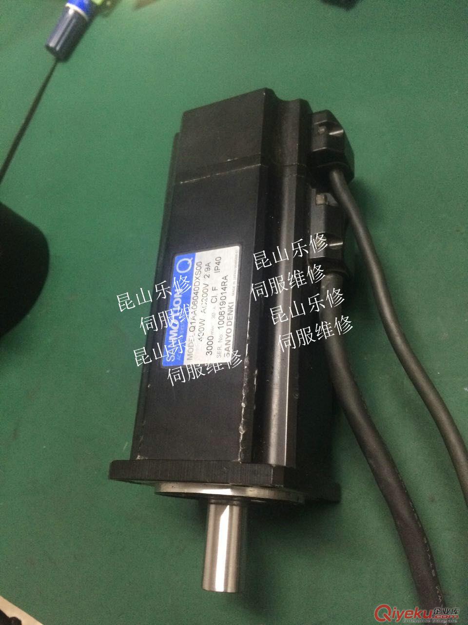 三洋伺服馬達維修 Q2AA07030DXS8U 維修編碼器調試原點更換軸承