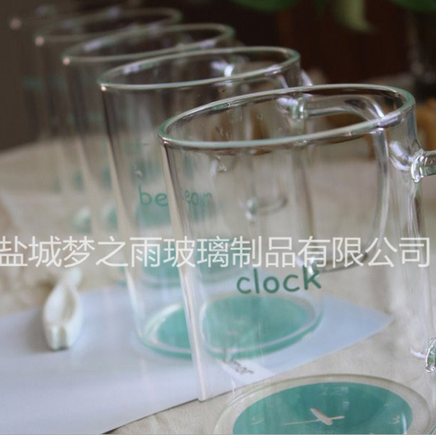 夢(mèng)之雨 耐熱高硼硅玻璃水杯 微波爐專用 廠家批發(fā)原始圖片2