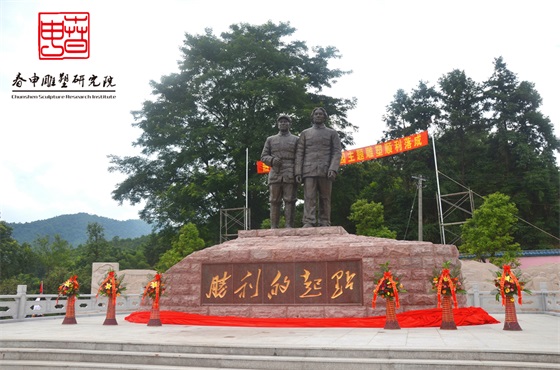 甘肅名人雕像設計蘭州大型主題雕塑制作廠家 春申雕塑研究院原始圖片2