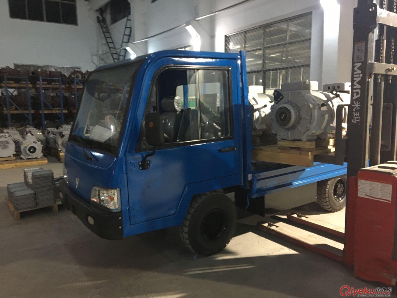 供應蘇州客戶定制3噸電動貨車，廠內電動平板搬運貨車原始圖片2