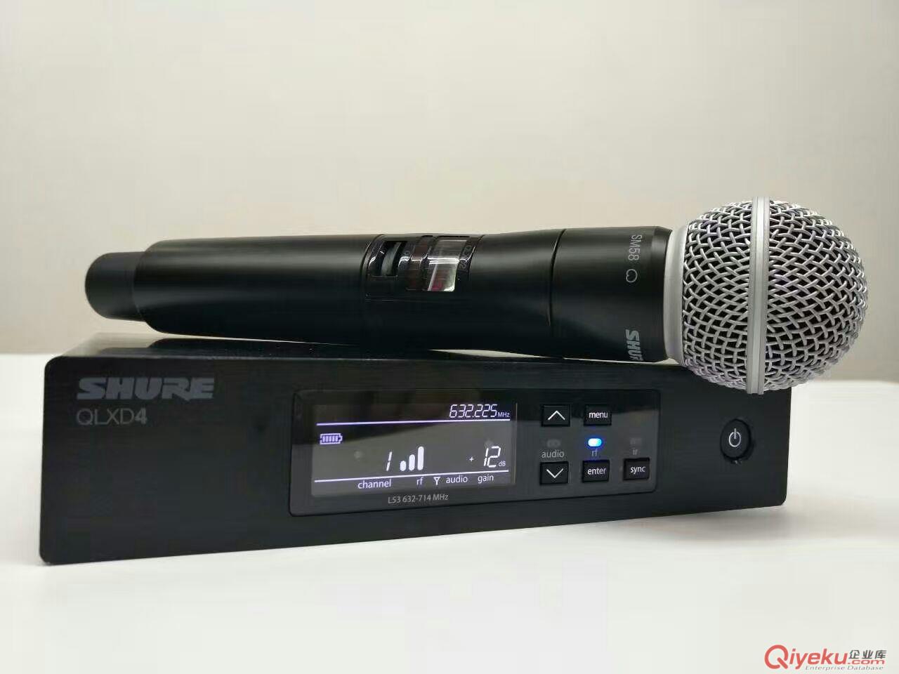 Shure/舒爾 QLXD24/BETA87A 數(shù)字無線手持話筒
