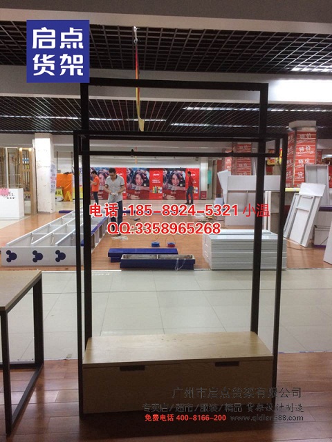 KM男裝貨架,km貨架,KM服裝貨架,快時尚男裝貨架,UR服裝貨架原始圖片3