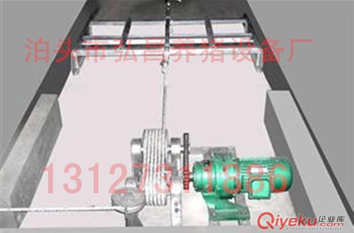 豬場清理糞尿刮糞機安裝說明 獸用舍安裝自動化淸糞系統
