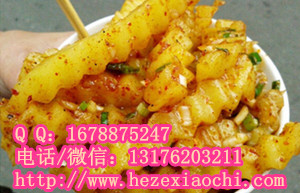 菏澤學(xué)狼牙土豆培訓(xùn)炸薯?xiàng)l學(xué)校油炸小吃配方做法