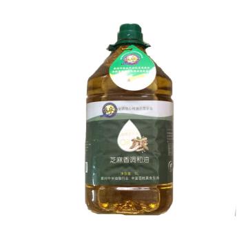 淮北糧油批發(fā)5L第二代振豐芝麻香調(diào)和油