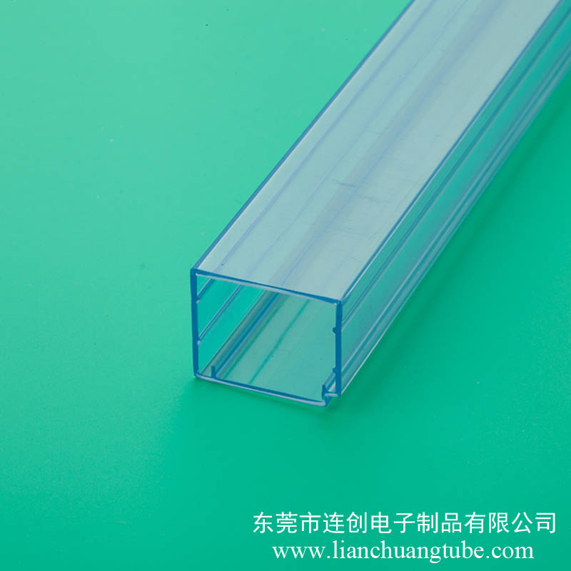 商家供應連接器真空管 多種型號連接器包裝管 塑料包裝管批發(fā)原始圖片3