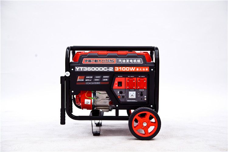工地用3000瓦小型汽油發(fā)電機(jī)