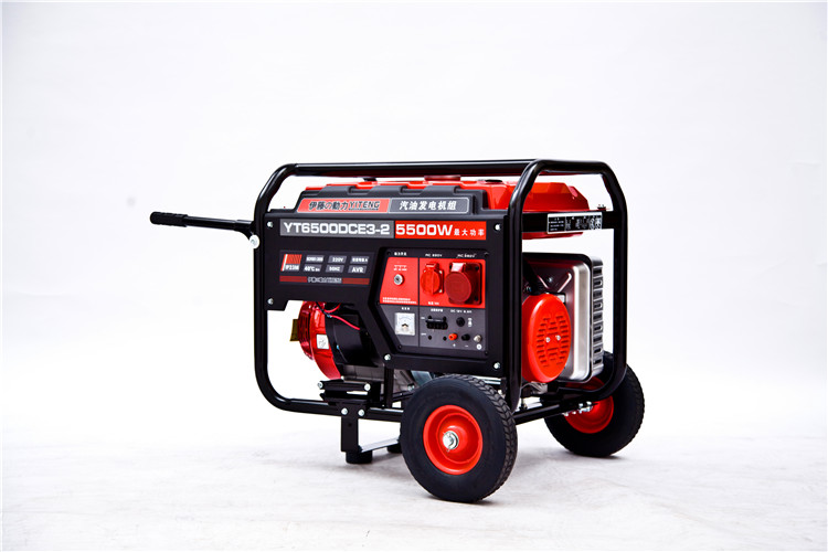 5KW小型汽油發電機三相380V