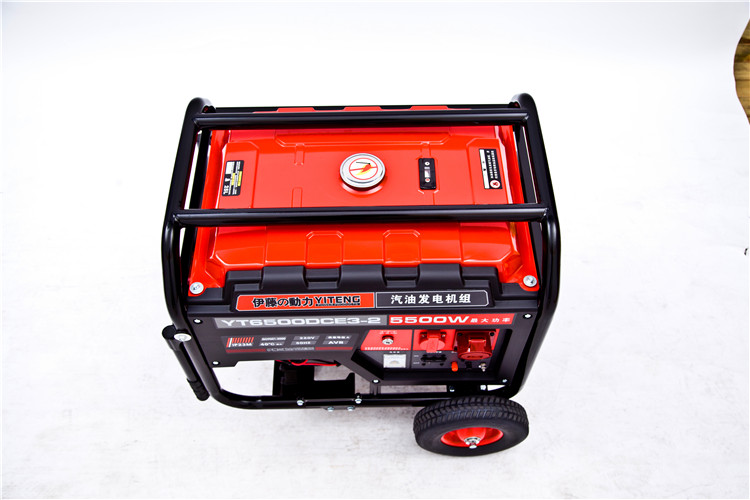 5KW小型汽油發電機三相380V