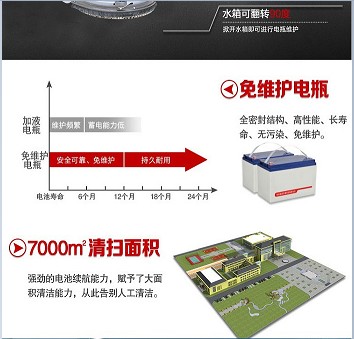 江西潔馳BA530手推式洗地機專業供應：洗地機價位