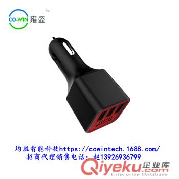 車充 防火安全usb智能車充 負(fù)離子車載空氣凈化充電器生產(chǎn)廠家