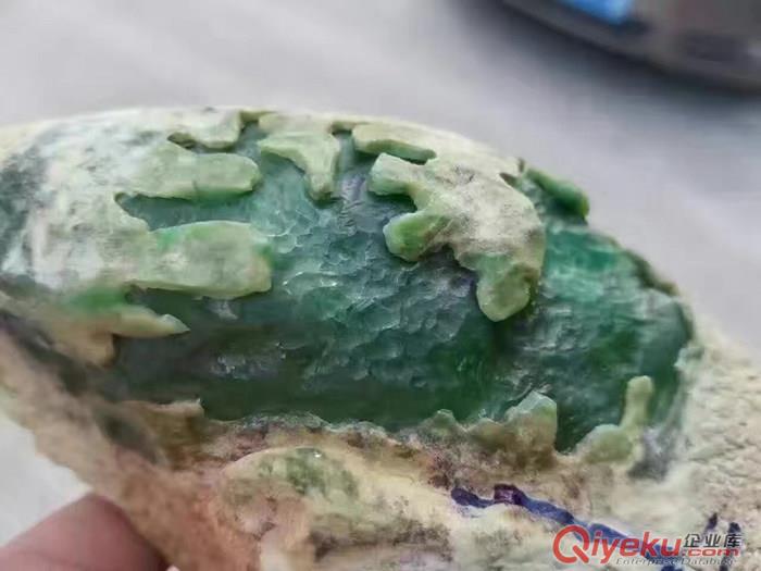 鑫劦飛翡翠年代OX189大馬坎冰種帝王綠賭石，傳世收藏級！
