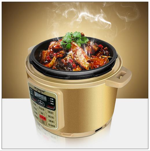 供應(yīng)電飯鍋zp雙喜電高壓力鍋全自動(dòng)電壓力鍋微電腦智能電飯煲原始圖片2