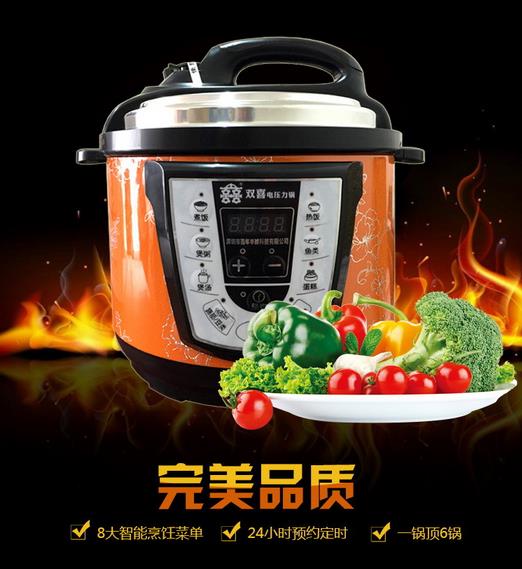 廠家批發(fā)電壓力鍋 會銷禮品專用 質(zhì)保一年包換新機(jī) 可OEM原始圖片2