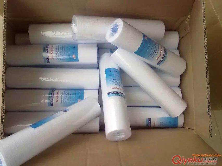 PP棉濾芯生產廠家  熔噴工業用熔噴濾芯5寸PP棉