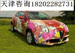 天津汽車彩繪車體繪畫原始圖片3