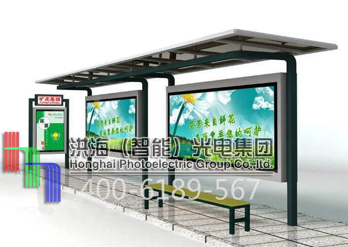 上海公交站牌制作|候車廳廣告|上海公交候車亭制作價格 原始圖片3