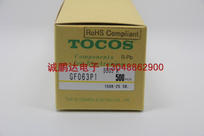 TOCOS精密电位器GF063P1B503 诚鹏达代理商