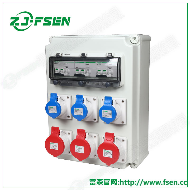 工業(yè)插座箱防爆插座箱 FS-XZG3-2004大電流插座配電箱