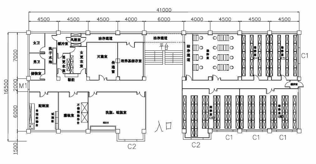 武漢雙螺旋蔬菜組培間建設、蔬菜組培間改造、原始圖片2