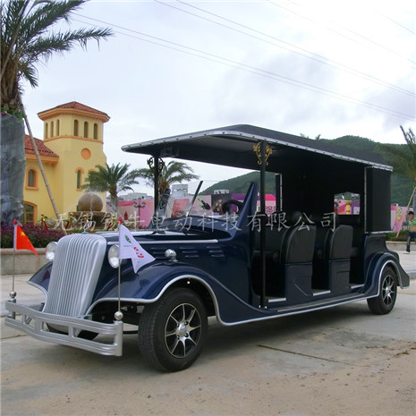 常熟14座電動(dòng)旅游觀光車，四輪度假村看房游覽車