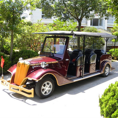 直供湖北8座電動看房老爺車，婚慶接待迎賓車