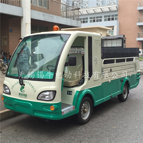 青島6桶垃圾運(yùn)輸電瓶車，8桶垃圾駁運(yùn)車價格