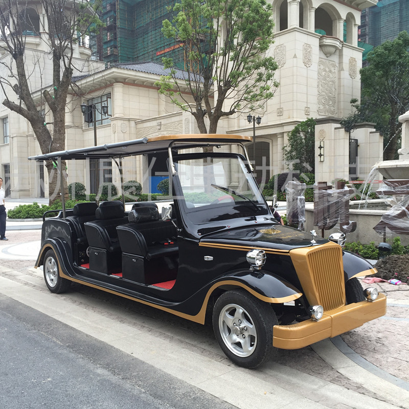 揚州六座電動老爺車 小區(qū)看房電瓶車 酒店貴賓接待車