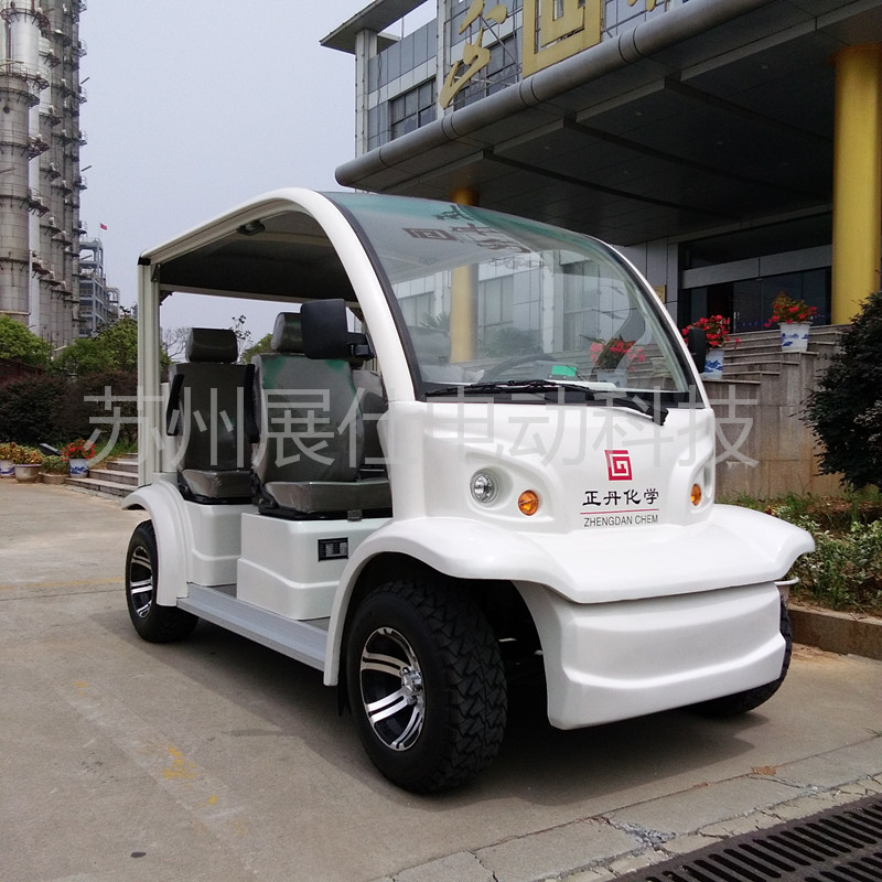 無錫蘇州四座電動觀光車 公園游覽電瓶車 樓盤看房車原始圖片2