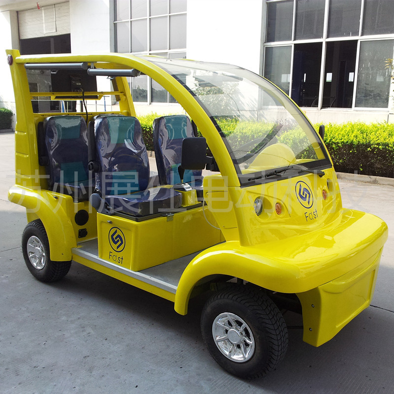 無錫蘇州四座電動觀光車 公園游覽電瓶車 樓盤看房車原始圖片3
