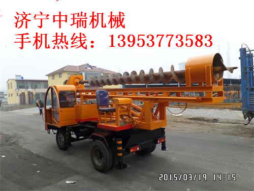 電線桿挖坑機，電線桿挖坑機價格，廠家直銷原始圖片2