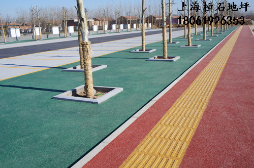 吉林透水地坪，海綿城市白城透水混凝土材料原始圖片3