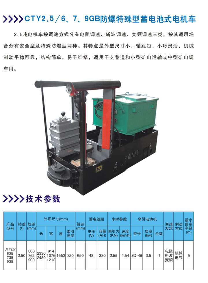 中南電氣供應(yīng)全省具有口碑的電機車|電機車配件價格