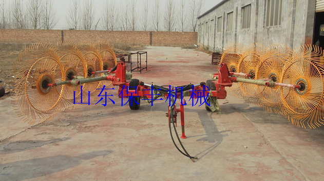 銷售價 液壓式8盤摟草機 6盤摟草機 拖拉機懸掛式摟草機 價格