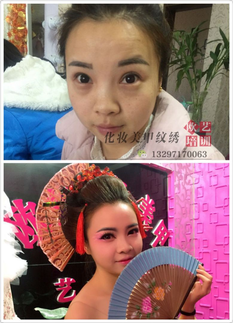鄖西化妝美甲紋繡培訓學校_十堰美甲培訓