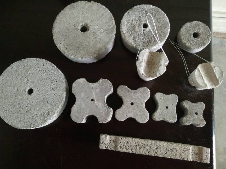 鋼筋保護層水泥墊塊：優質高強度水泥墊塊上新磊水泥制品廠